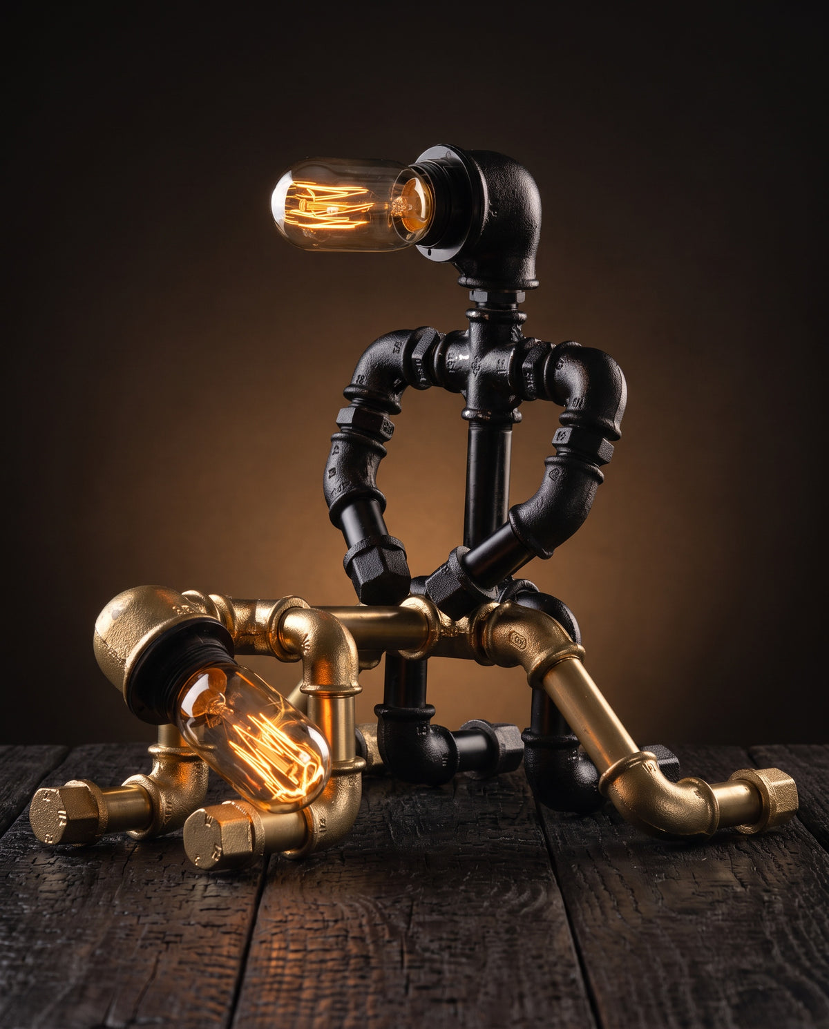 Nachtverkehr Cheeky Pipe Table Lamp by IronPunky