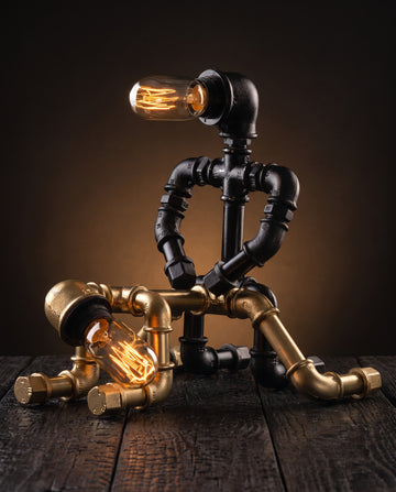Nachtverkehr Cheeky Pipe Table Lamp by IronPunky