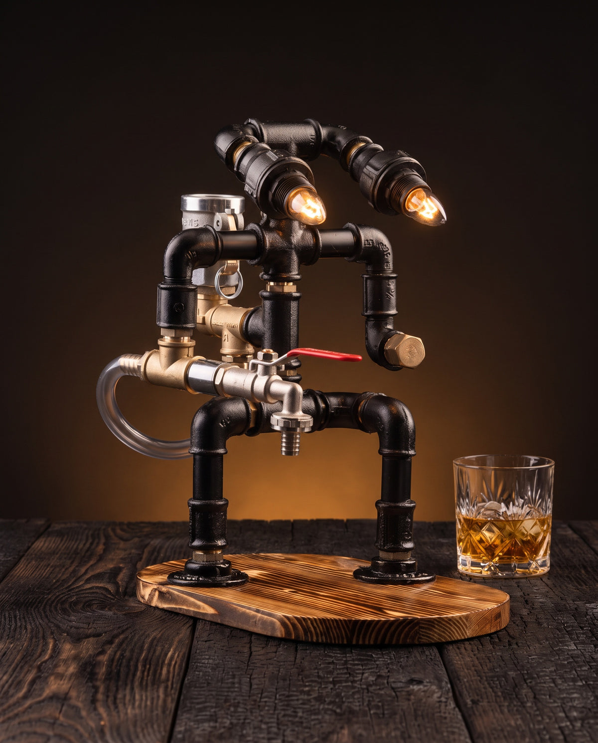 Aether Kronos Spirits Dispenser Lamp by IronPunky
