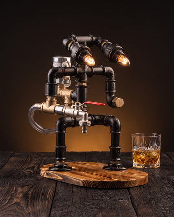 Aether Kronos Spirits Dispenser Lamp by IronPunky