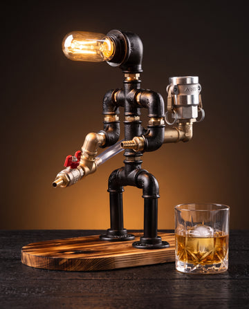 Brandmeister Firefighter Spirits Dispenser Lamp by IronPunky
