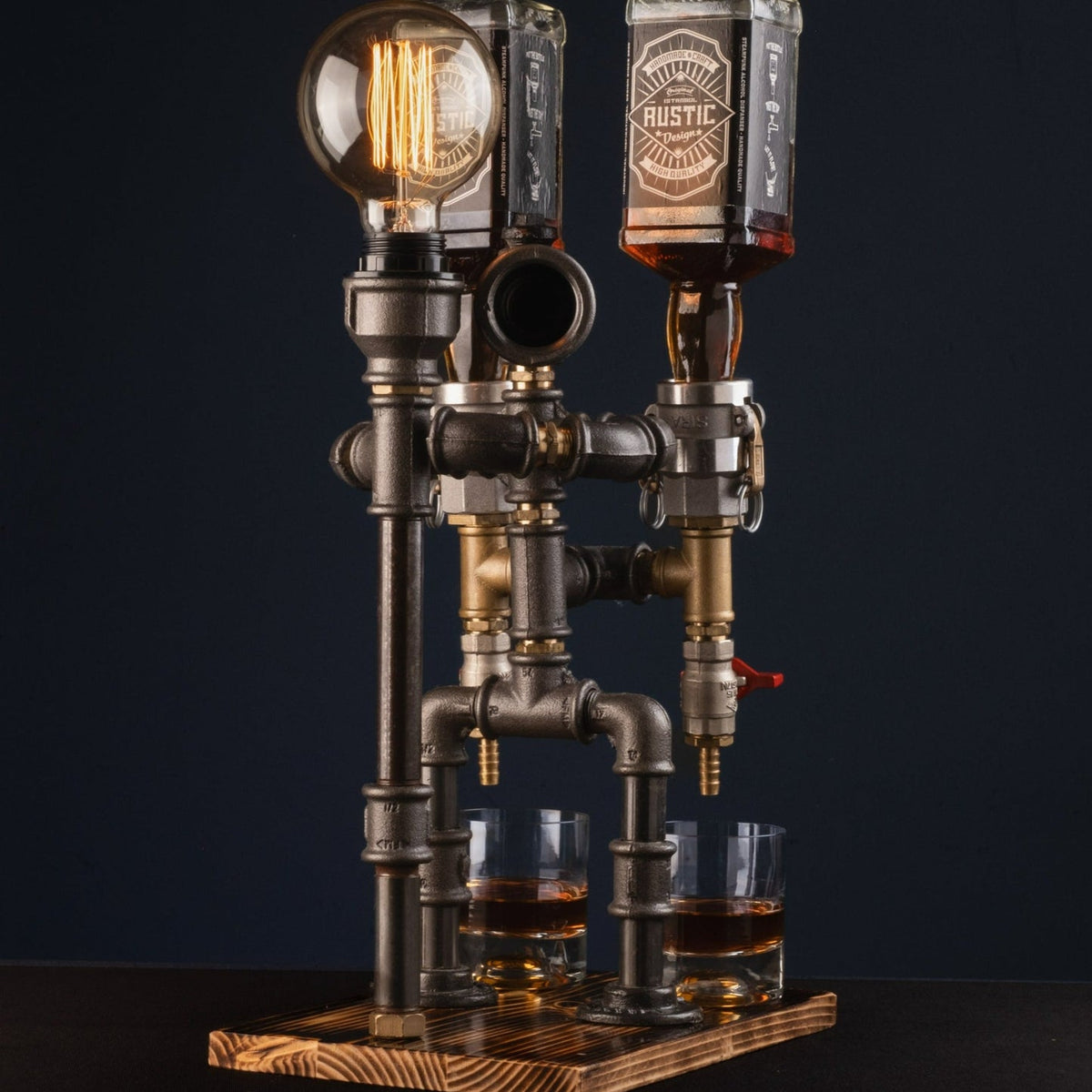 Prometheus Double Spirits Dispenser Lamp
