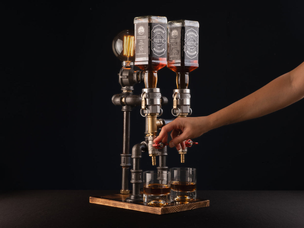 Prometheus Double Spirits Dispenser Lamp