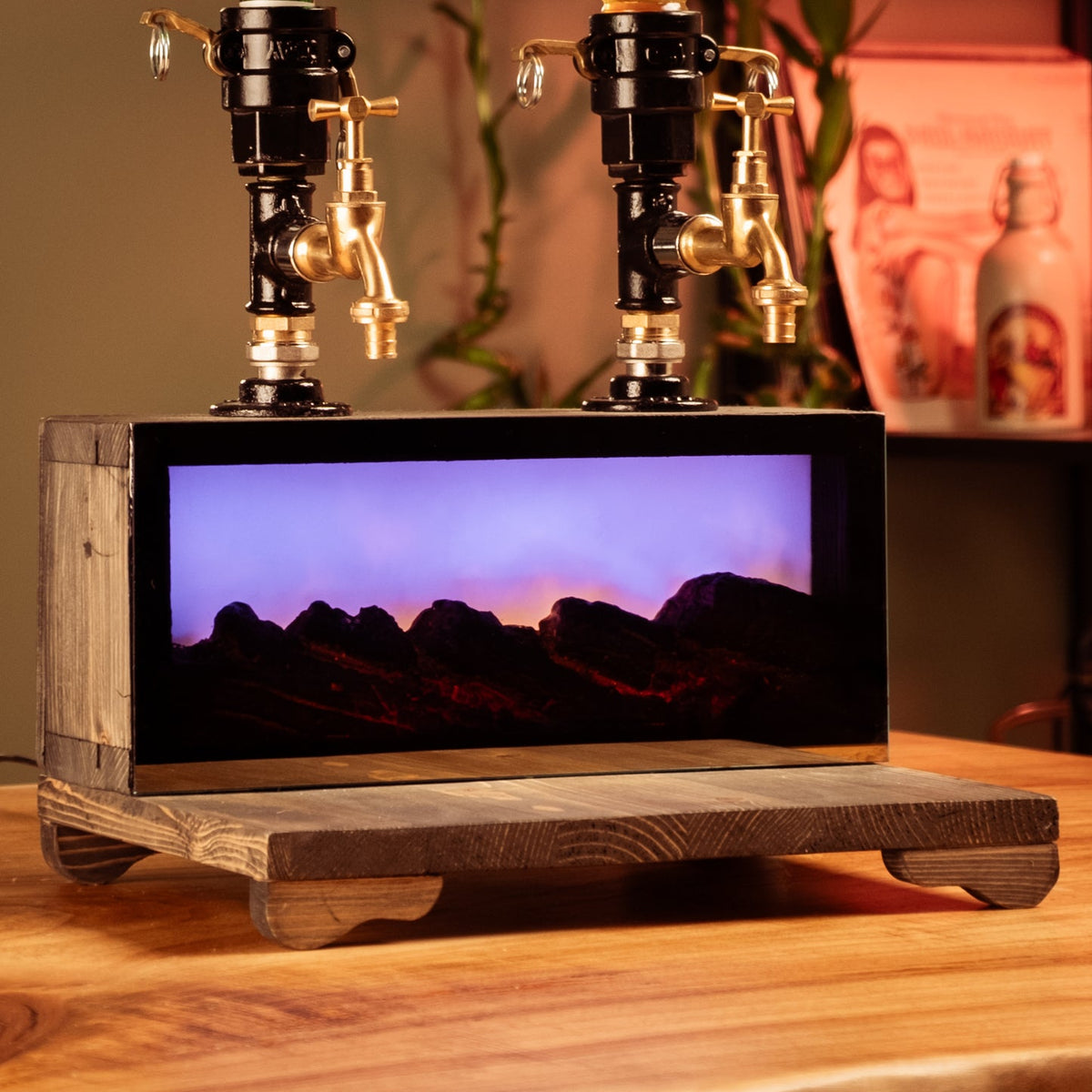 Flammenwerk LED Fireplace Spirits Dispenser