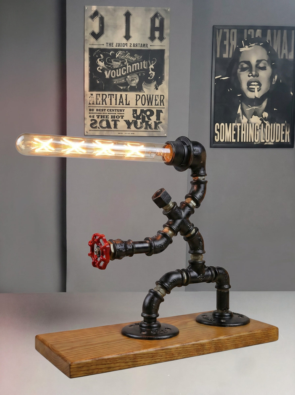 Lichtfechter Fencer Pipe Table Lamp