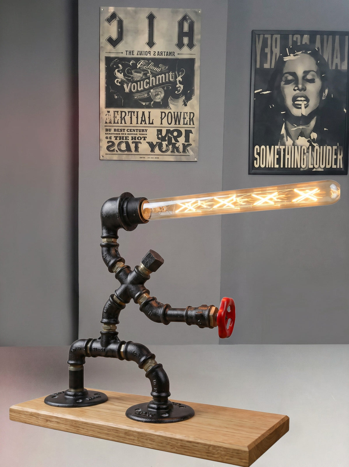 Lichtfechter Fencer Pipe Table Lamp